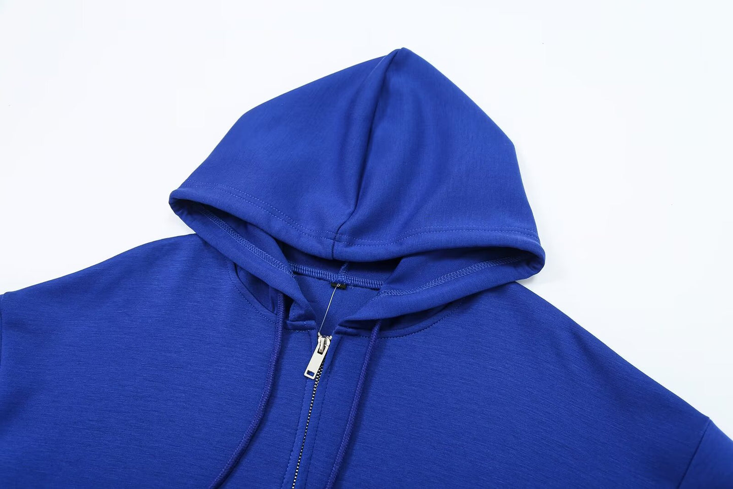 suit Women's 2 pieces hooded double-sided fabric sweatshirt+flared pants