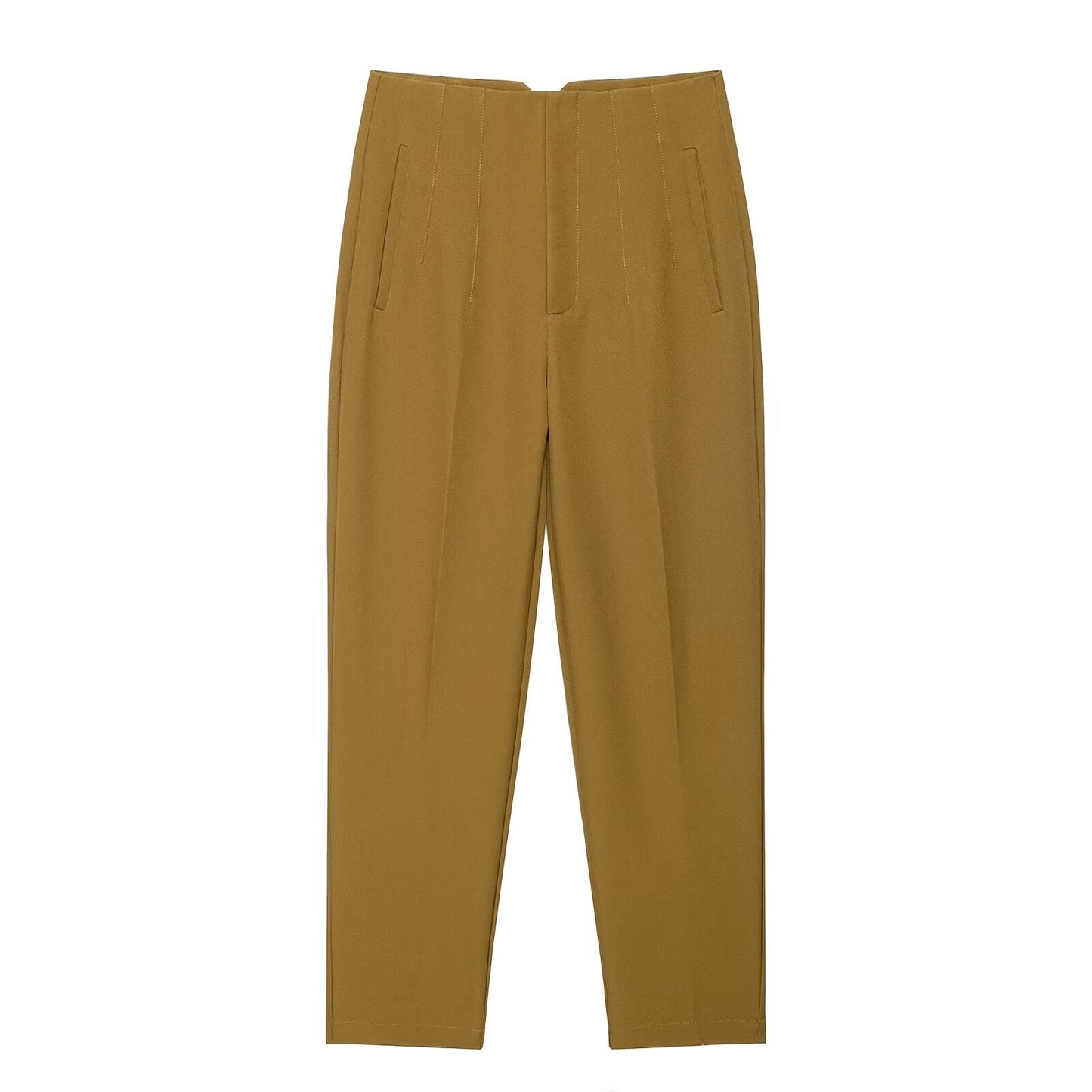 2026 Women's multi-color pleated high waisted pants