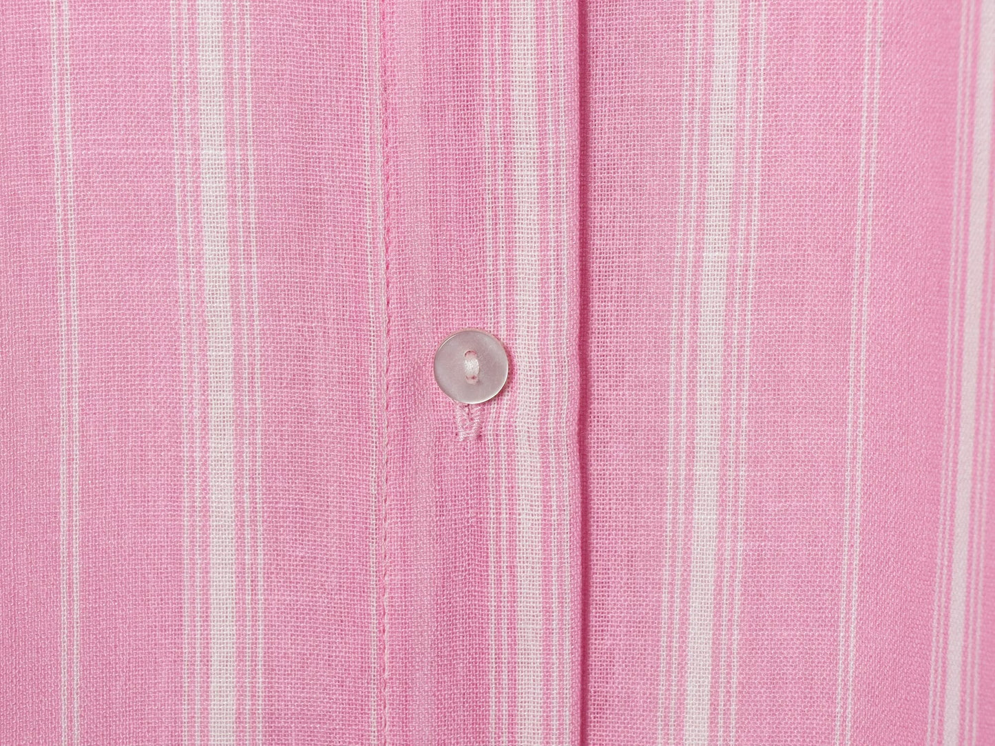 suit Women's 2 pieces loose linen blended striped shirt+Skirts