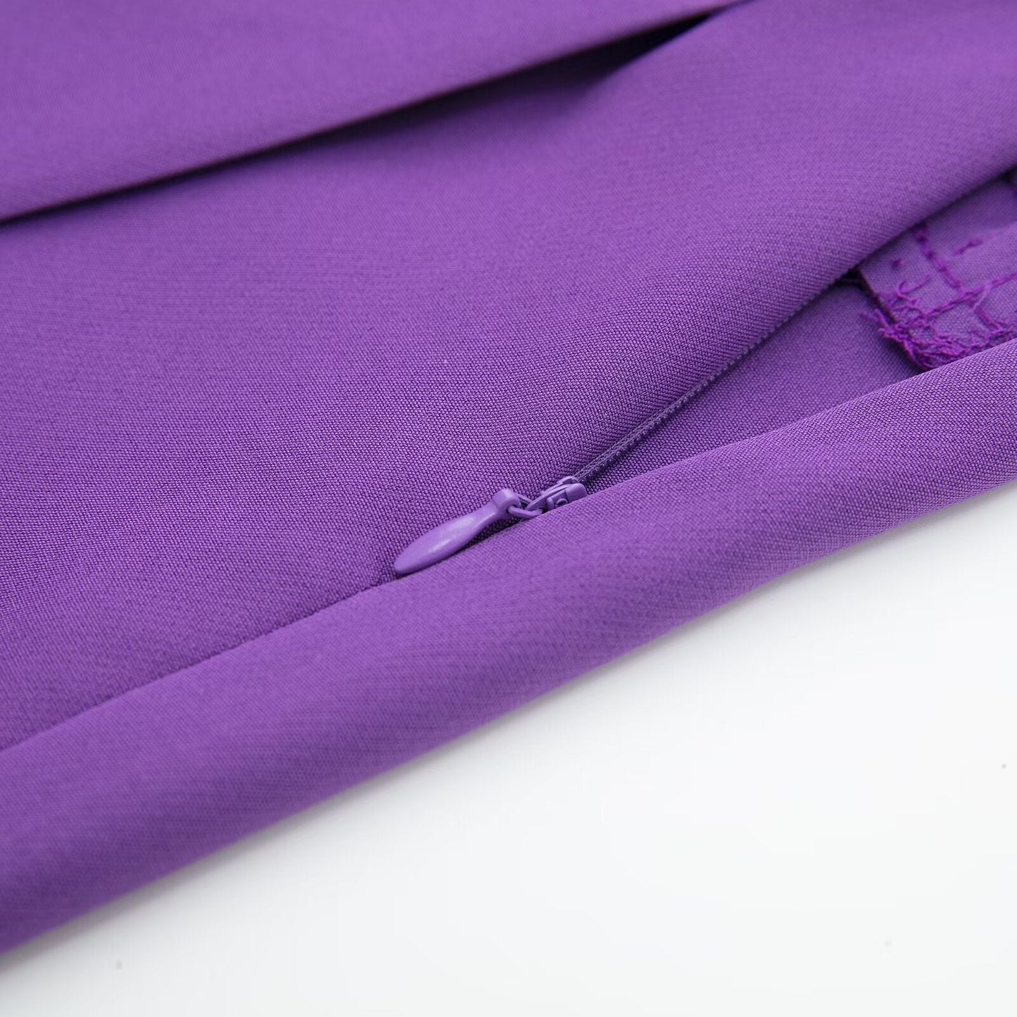 Women's multicolored casual asymmetric culottes