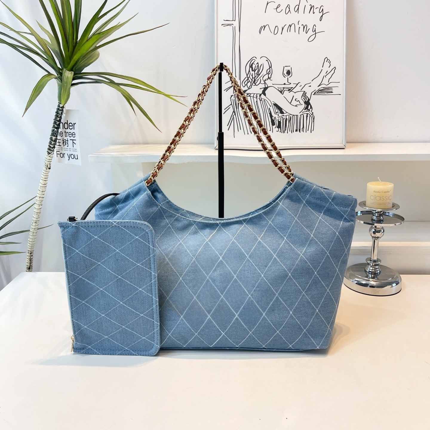 Women's new large-capacity chain one-shoulder handbag