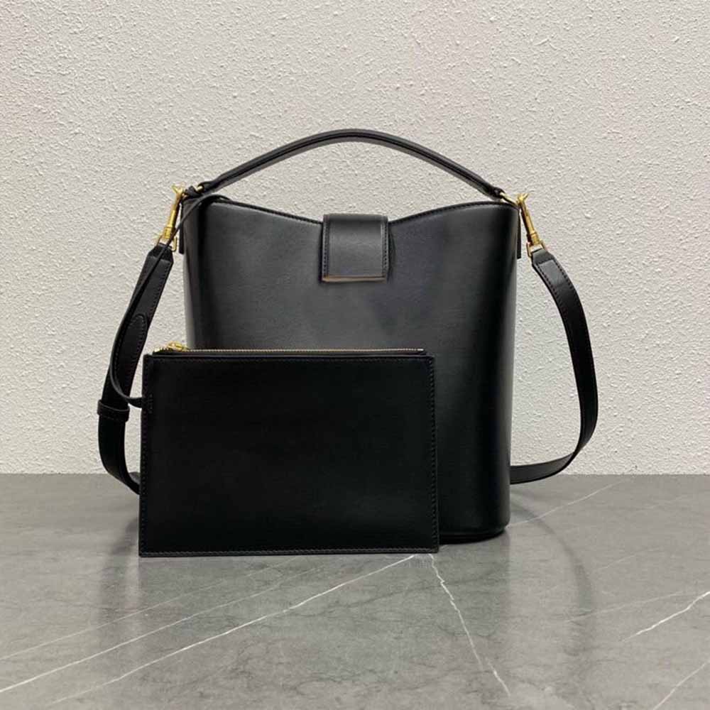 Women's new portable bucket bag one shoulder diagonal bag