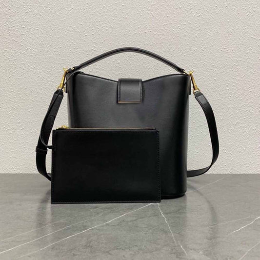 Women's new portable bucket bag one shoulder diagonal bag