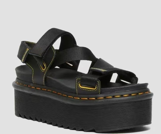 Women's new casual buckle breathable platform sandals