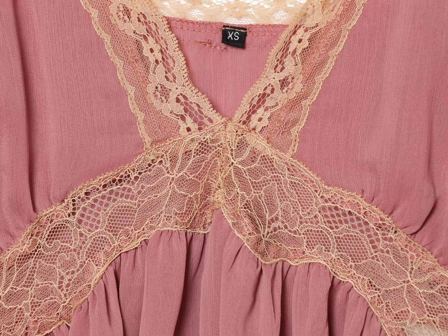 Women's lace suspender lingerie style top