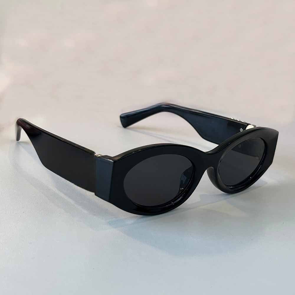 Women's new sunglasses hollow wide temple sunglasses