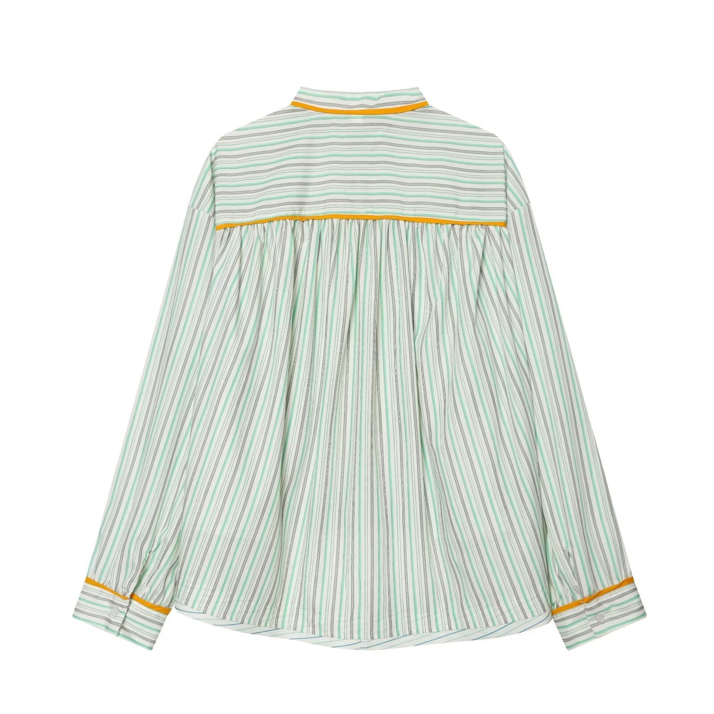 suit Women's 2 pieces casual sleepwear style striped shirt+Pants