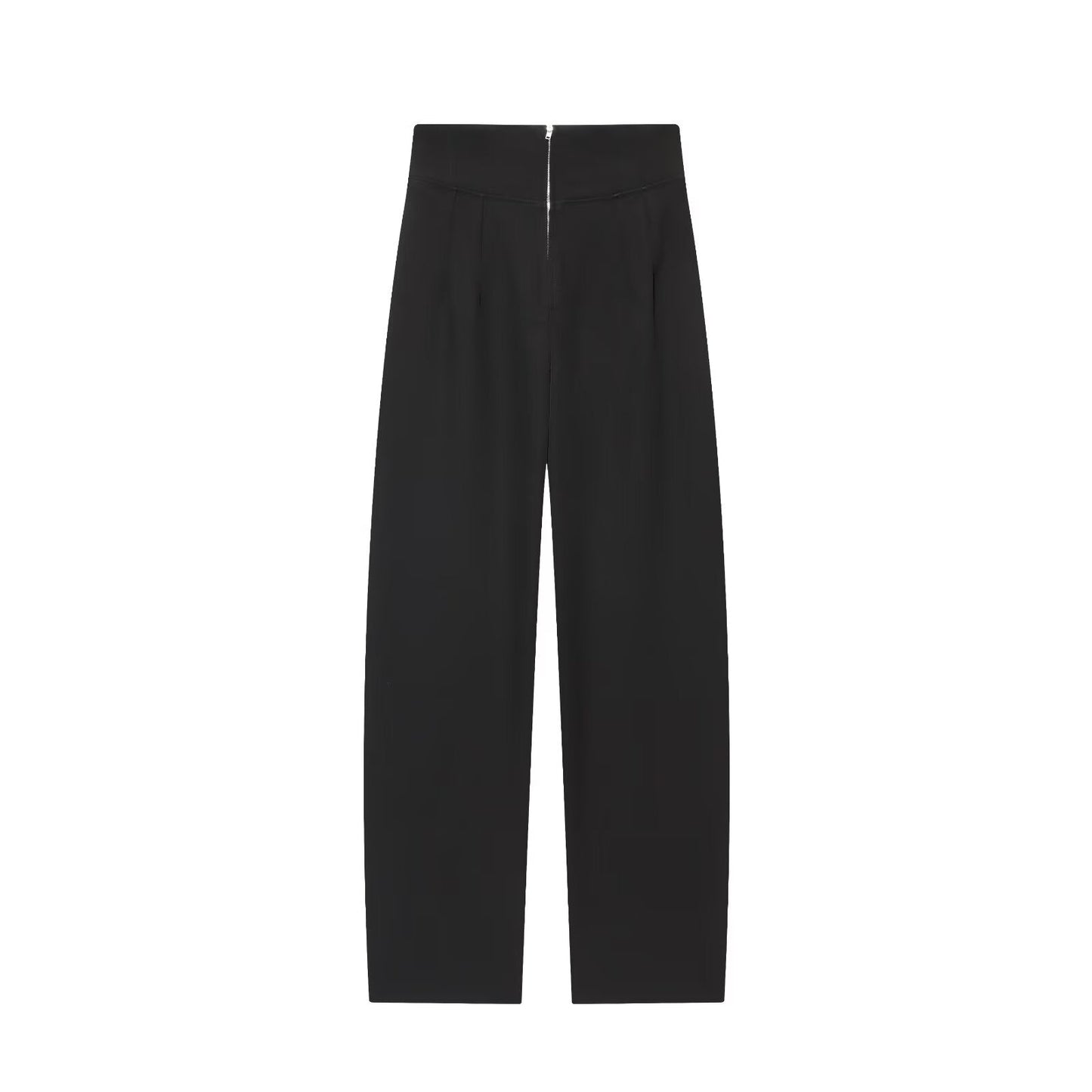suit Women's 2 pieces Women's black slim stand collar Blazer Coat+Pants
