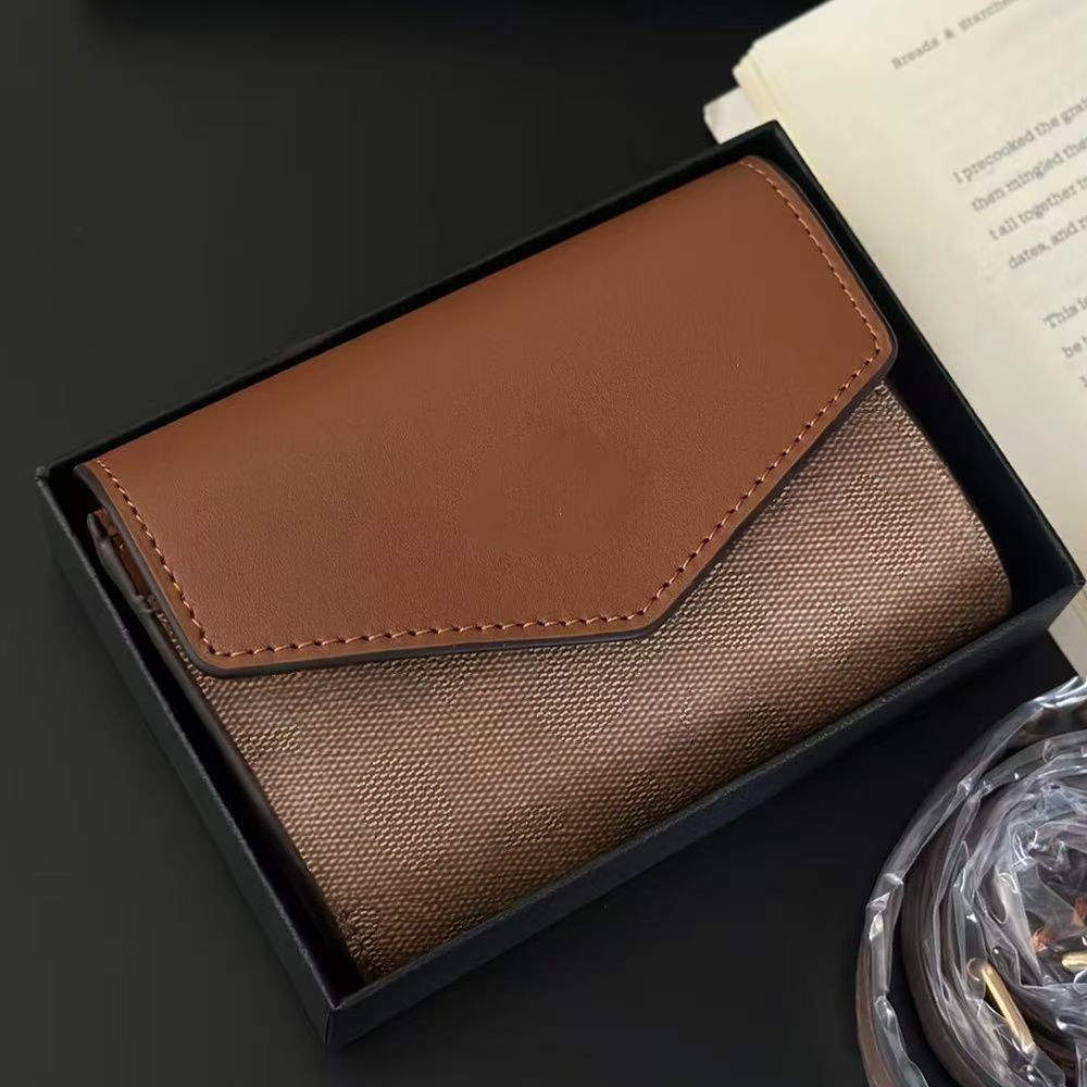Women's new 100 with long shoulder strap coin purse mini bag