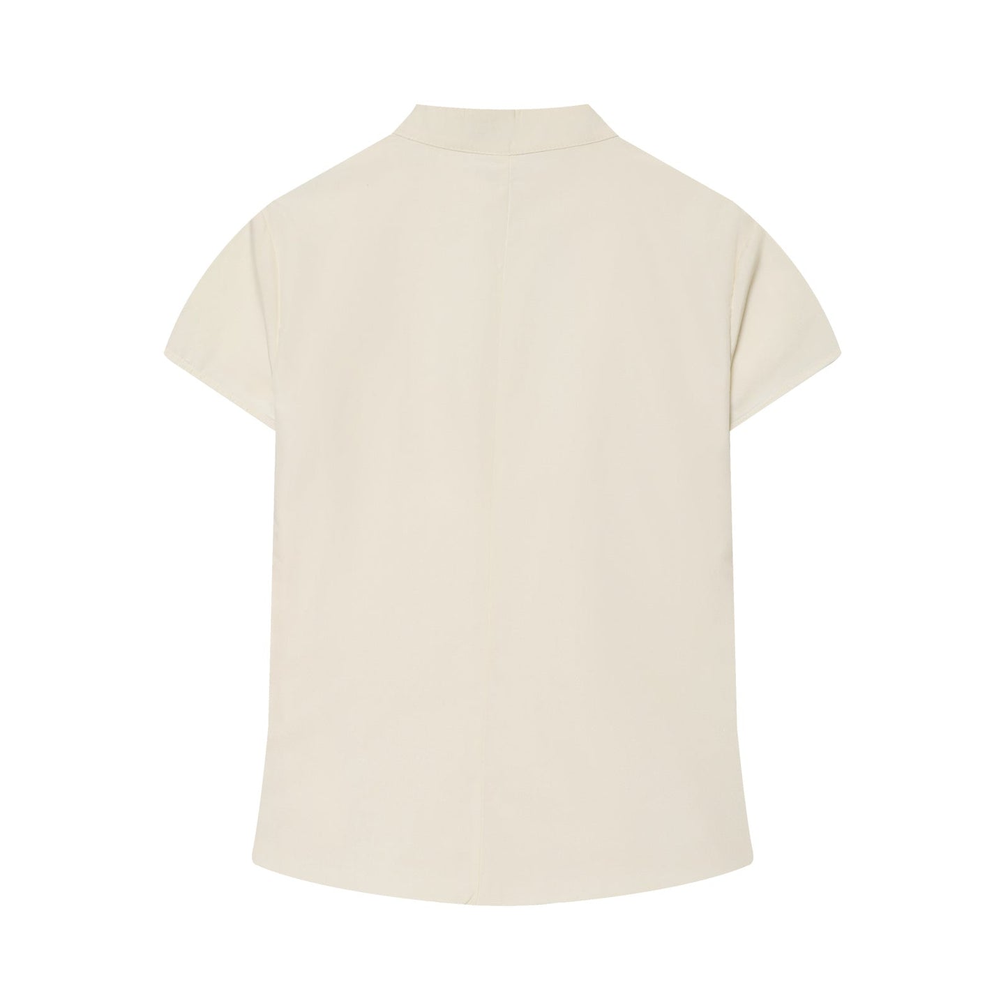Women's open design slim polka dot top
