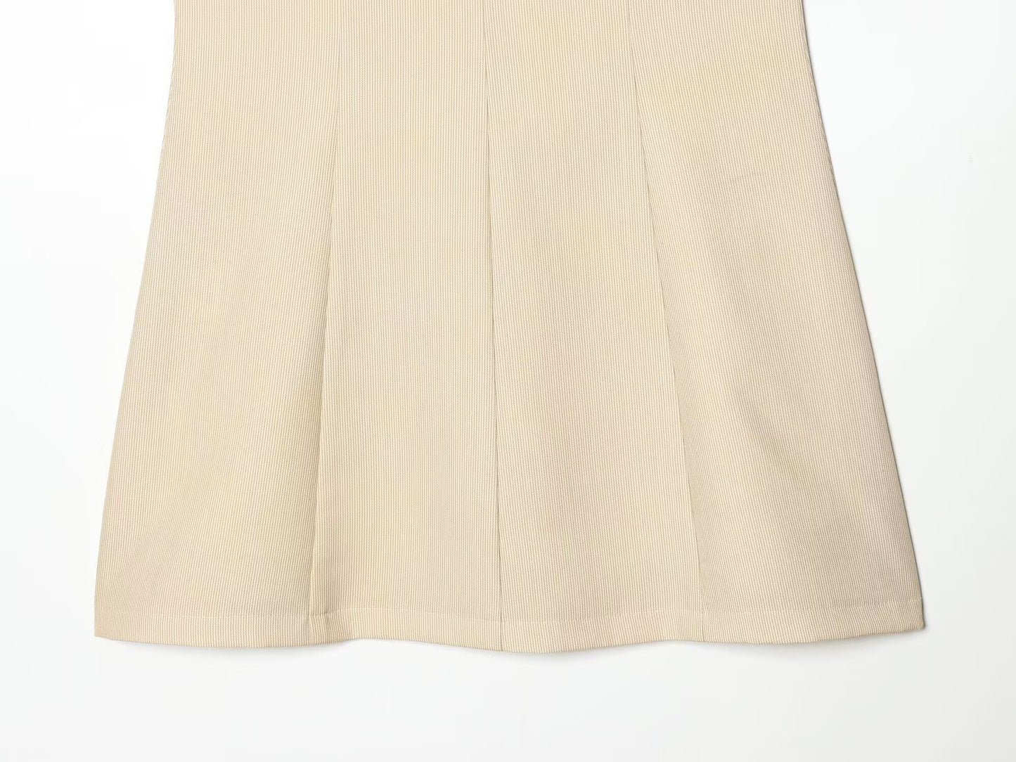 Women's striped V-neck mini dress