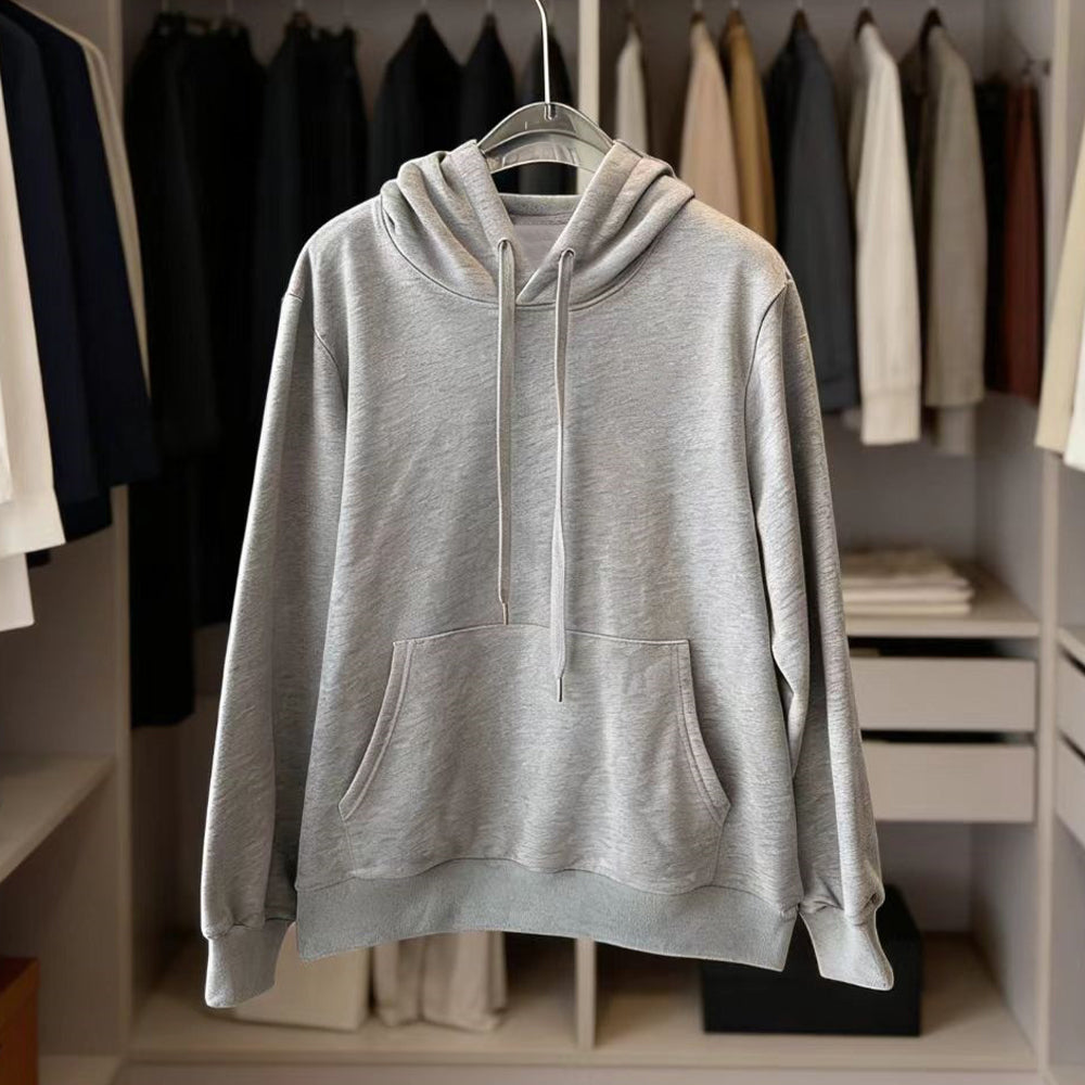 Women's new fashion hooded terry casual sweater