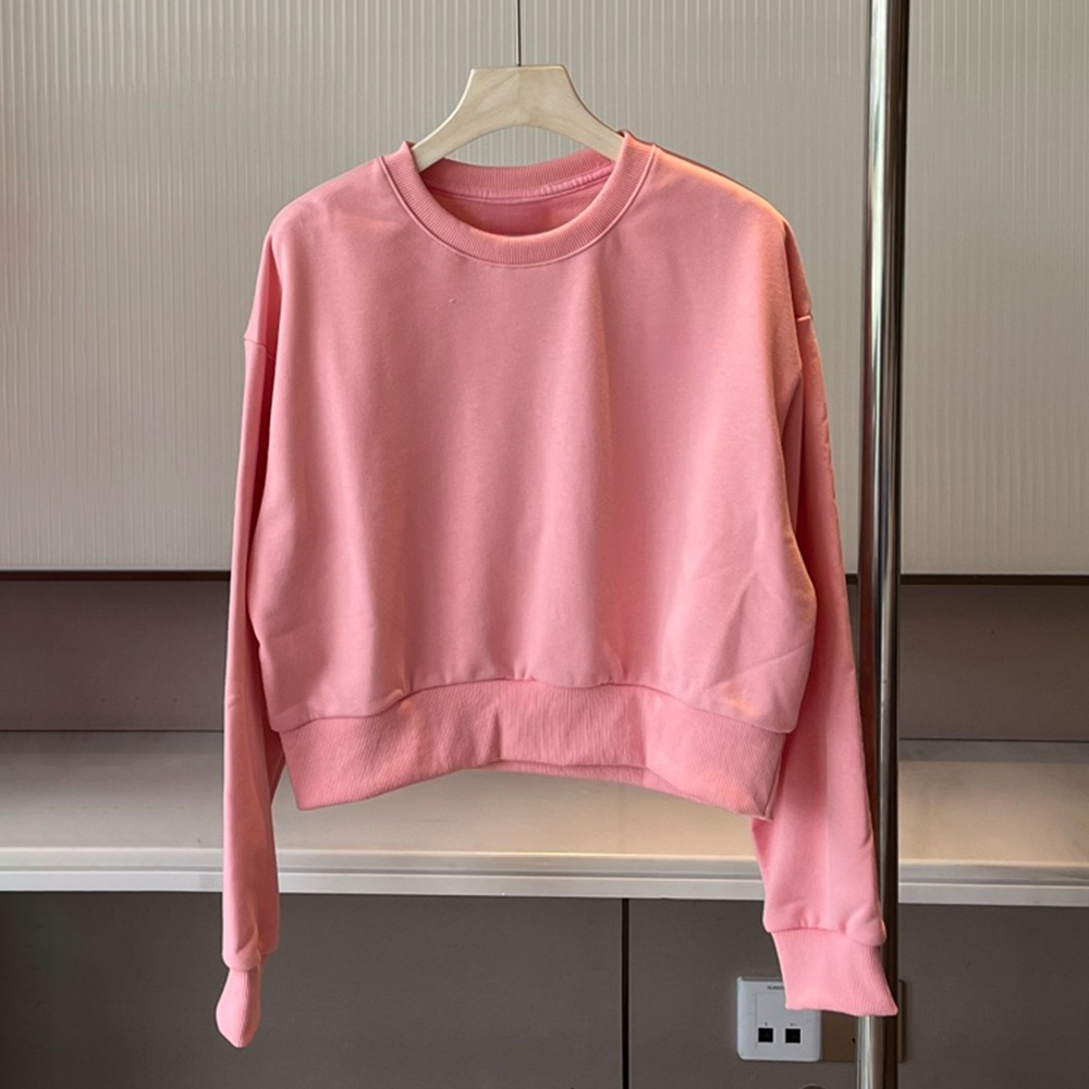 Women's new casual O-neck short sweater