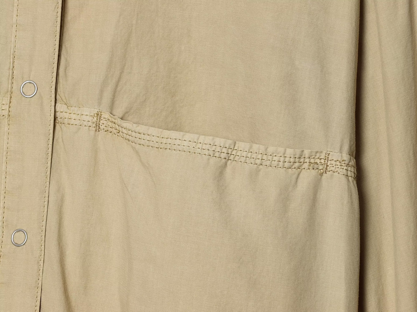 Women's washed effect poplin jacket Coat