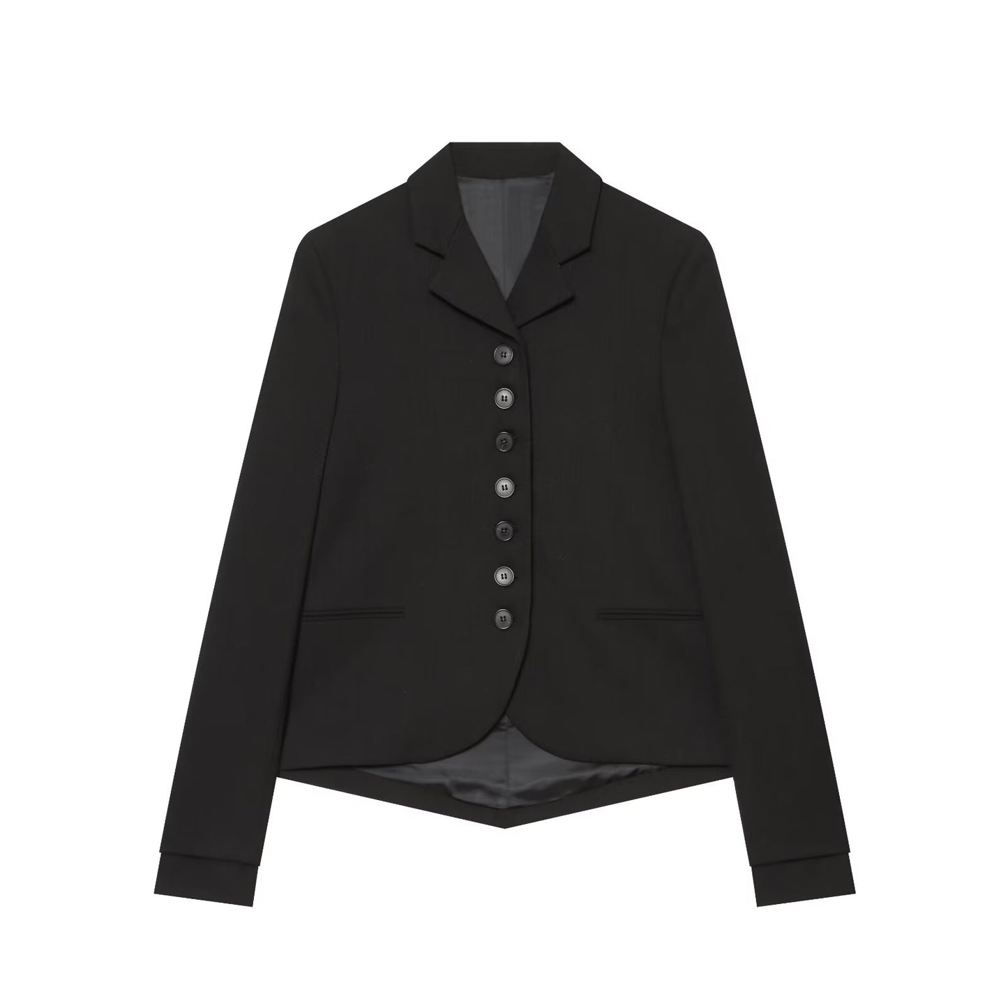suit Women's 2 pieces button decoration Straight cut Blazer Coat +Pants