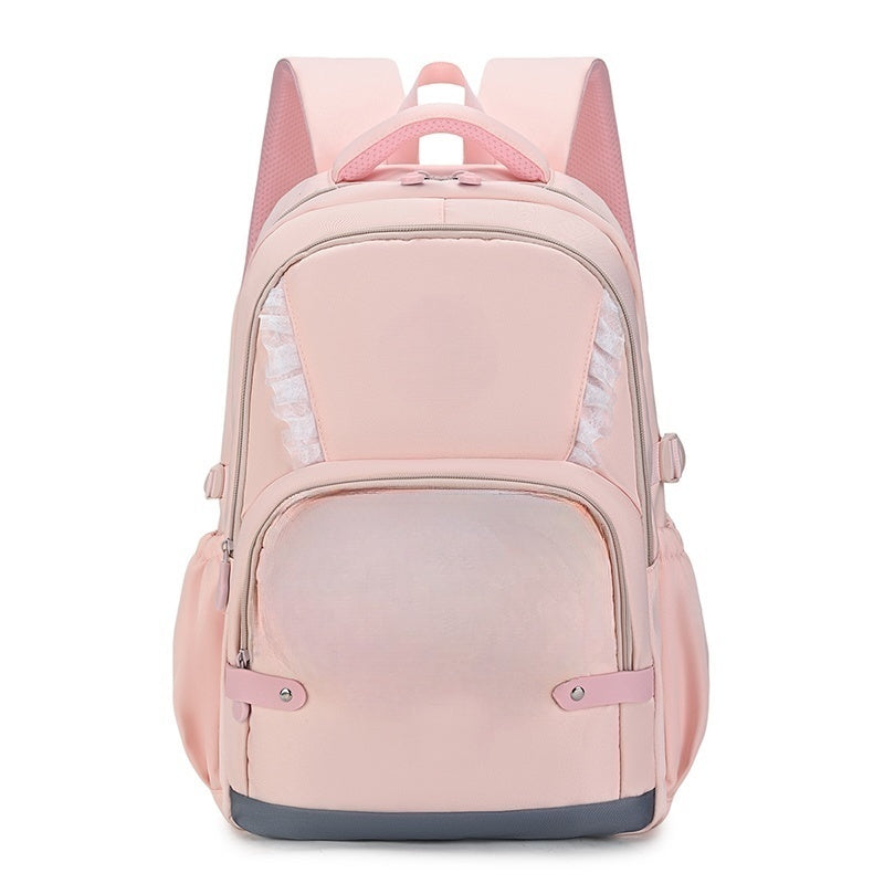 Women's new casual lace decorative backpack