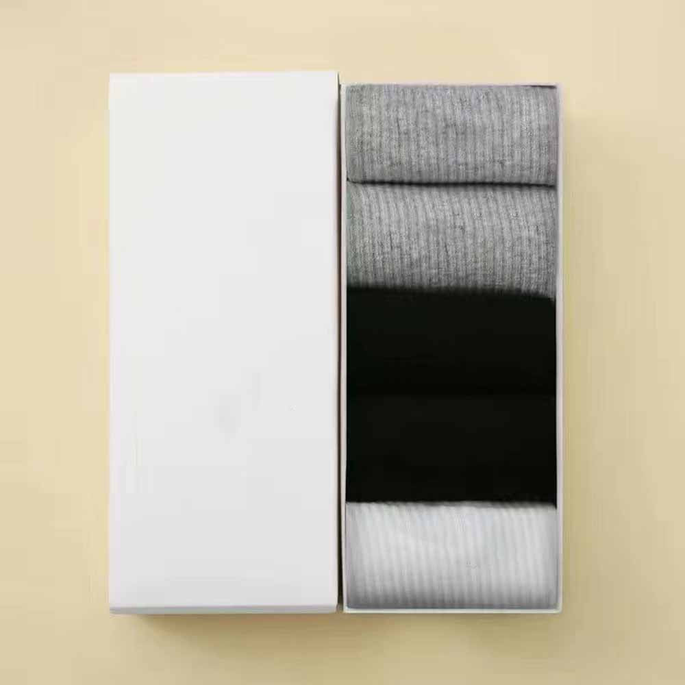 Women's new pure cotton odor-resistant running mid-calf socks