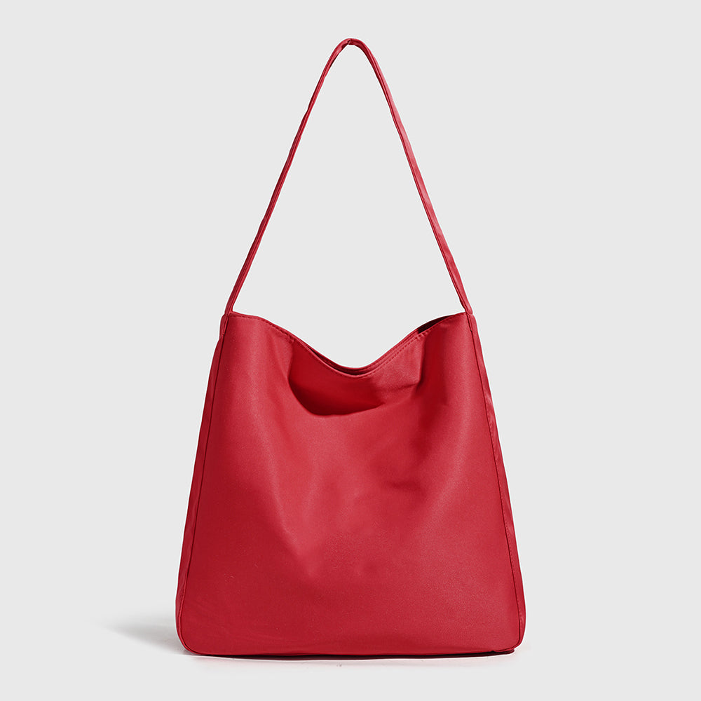 Women's new leisure wide shoulder strap one-shoulder large capacity bag