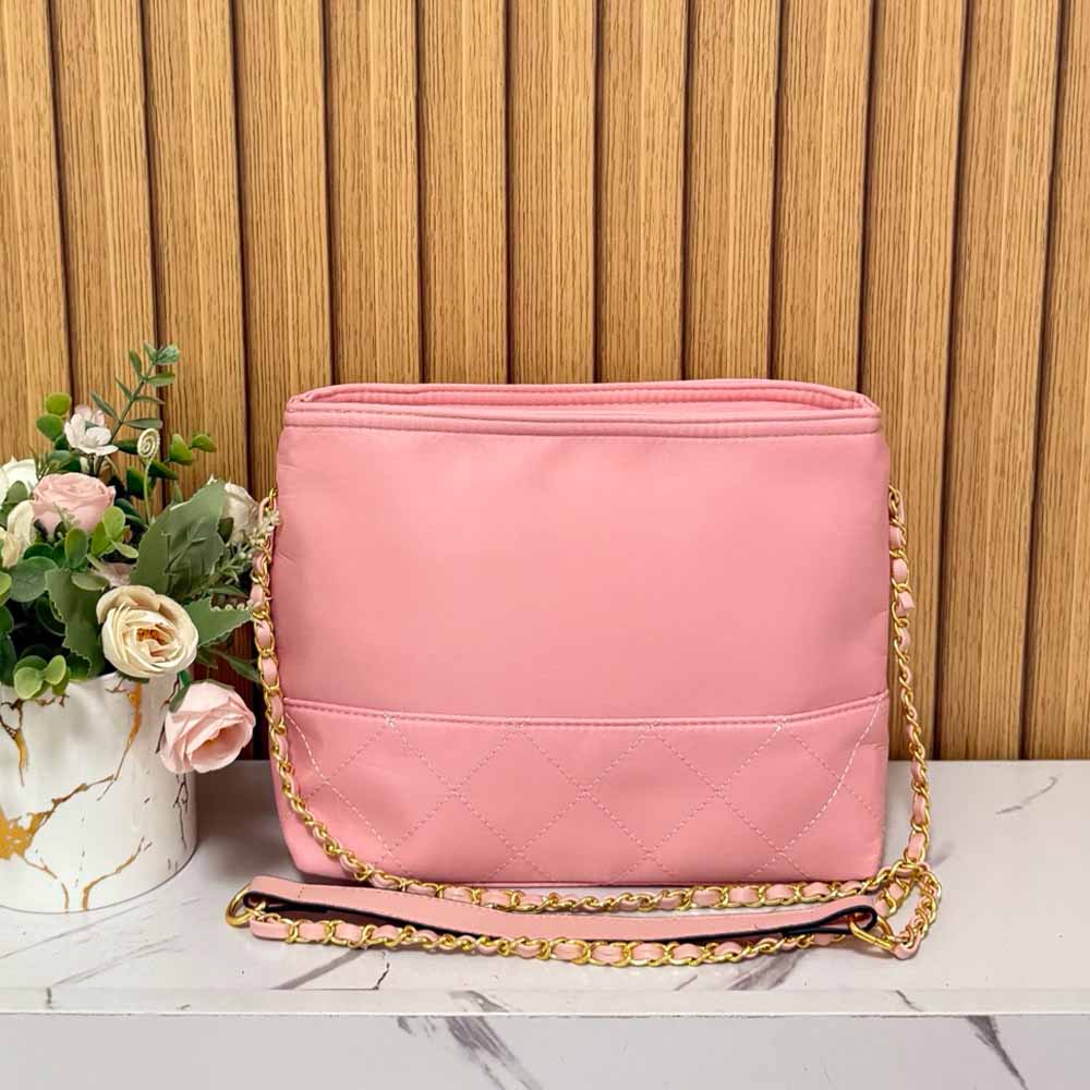 Women's new zipper square chain bag