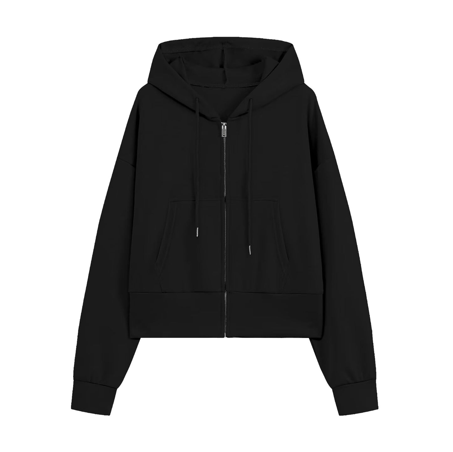 suit Women's 2 pieces hooded double-sided fabric sweatshirt+flared pants