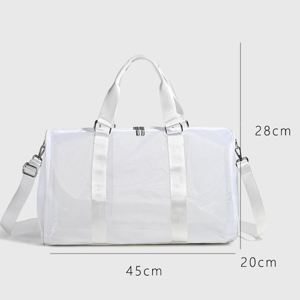 Women's new fashion wild mesh outdoor yoga fitness bag