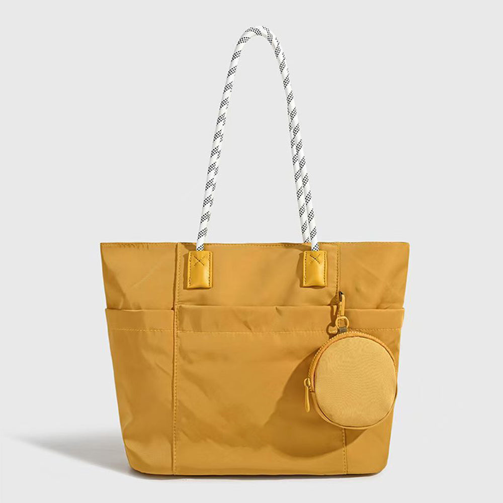 Women's new joker zipper shoulder strap portable shoulder bag