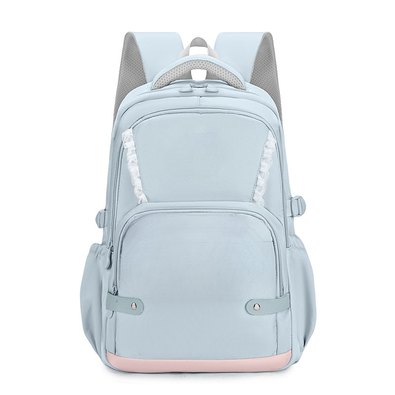 Women's new casual lace decorative backpack