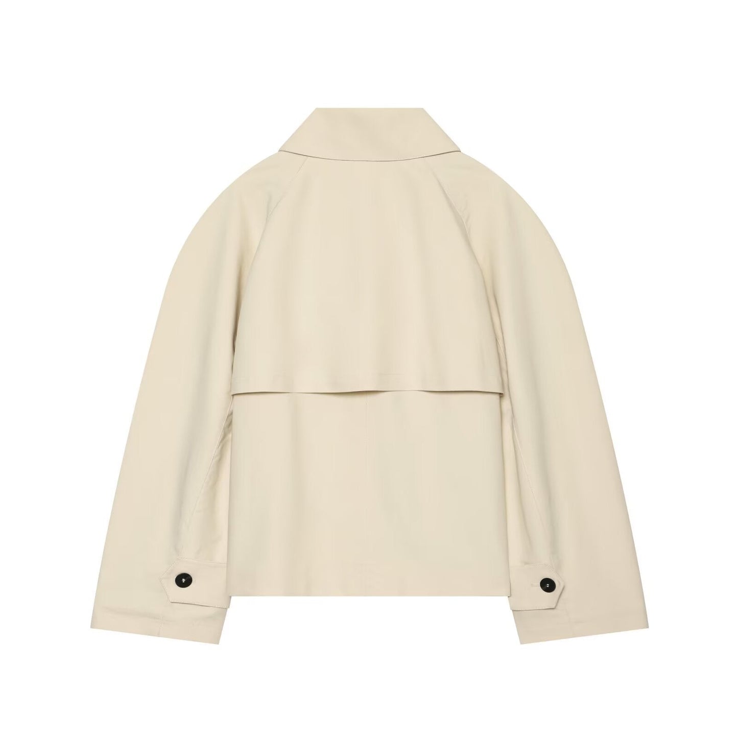 Women's loose short windbreaker Coat