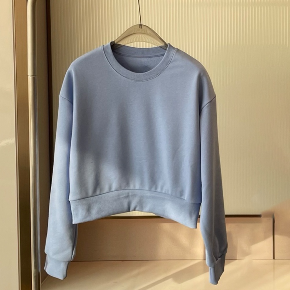Women's new casual O-neck short sweater