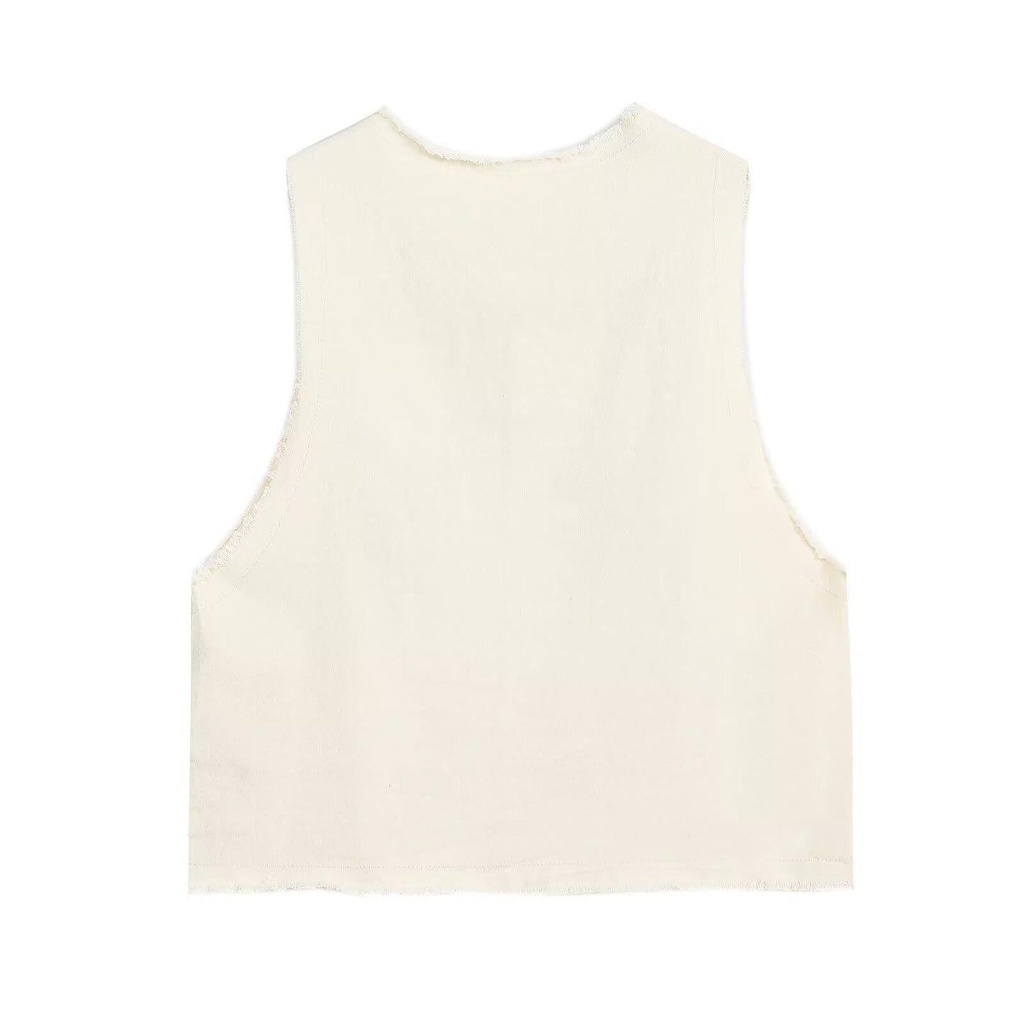 suit Women's 2 pieces embroidered vest style top+lantern pants