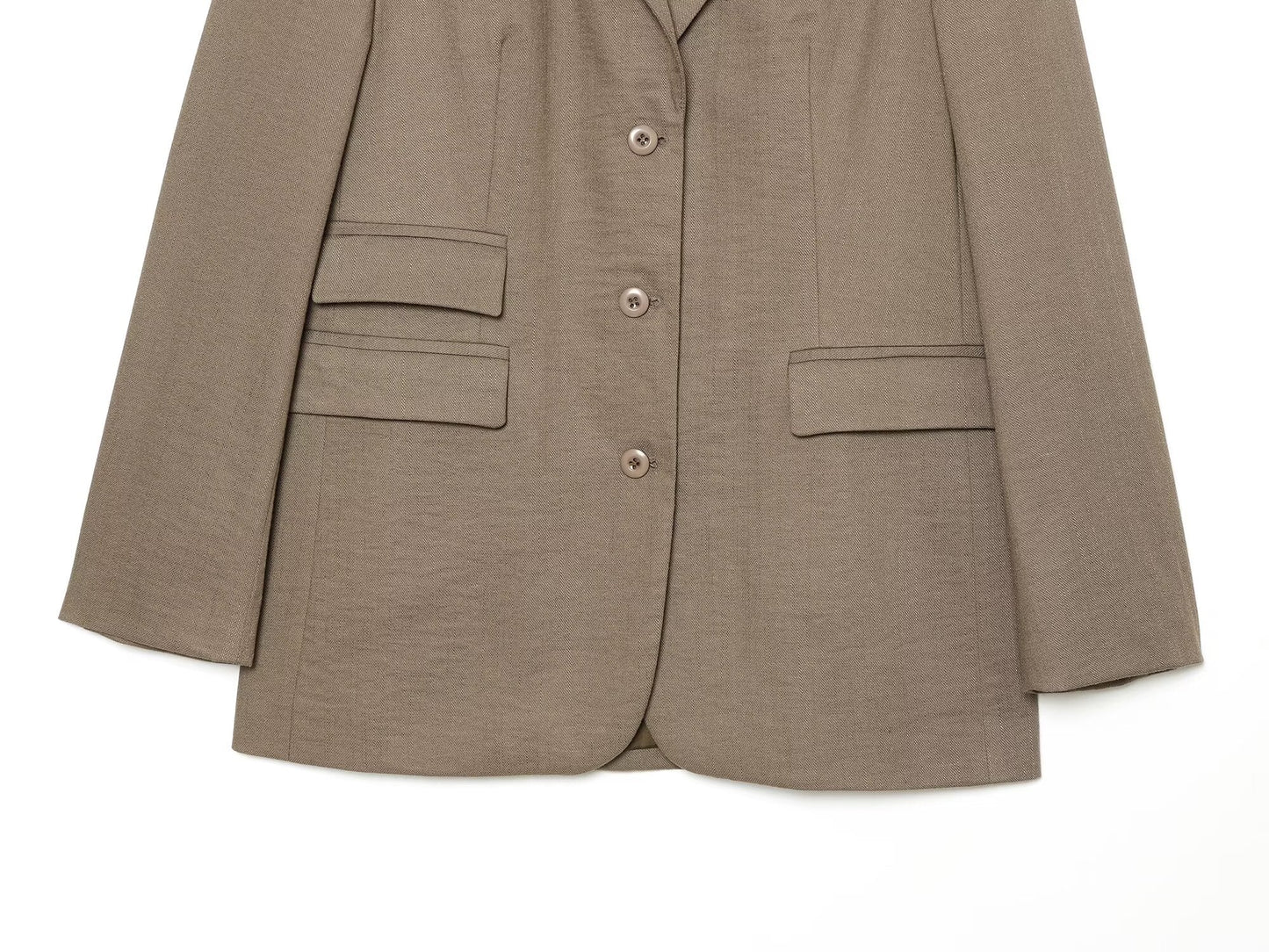 Women's flip cover decoration loose Blazer Coat