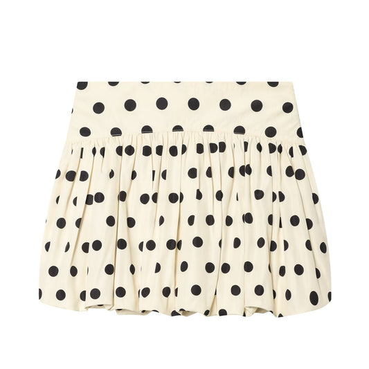 Women's balloon shaped polka dot skirt pants