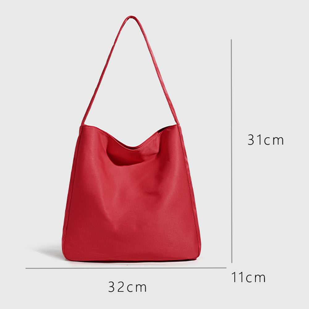 Women's new leisure wide shoulder strap one-shoulder large capacity bag