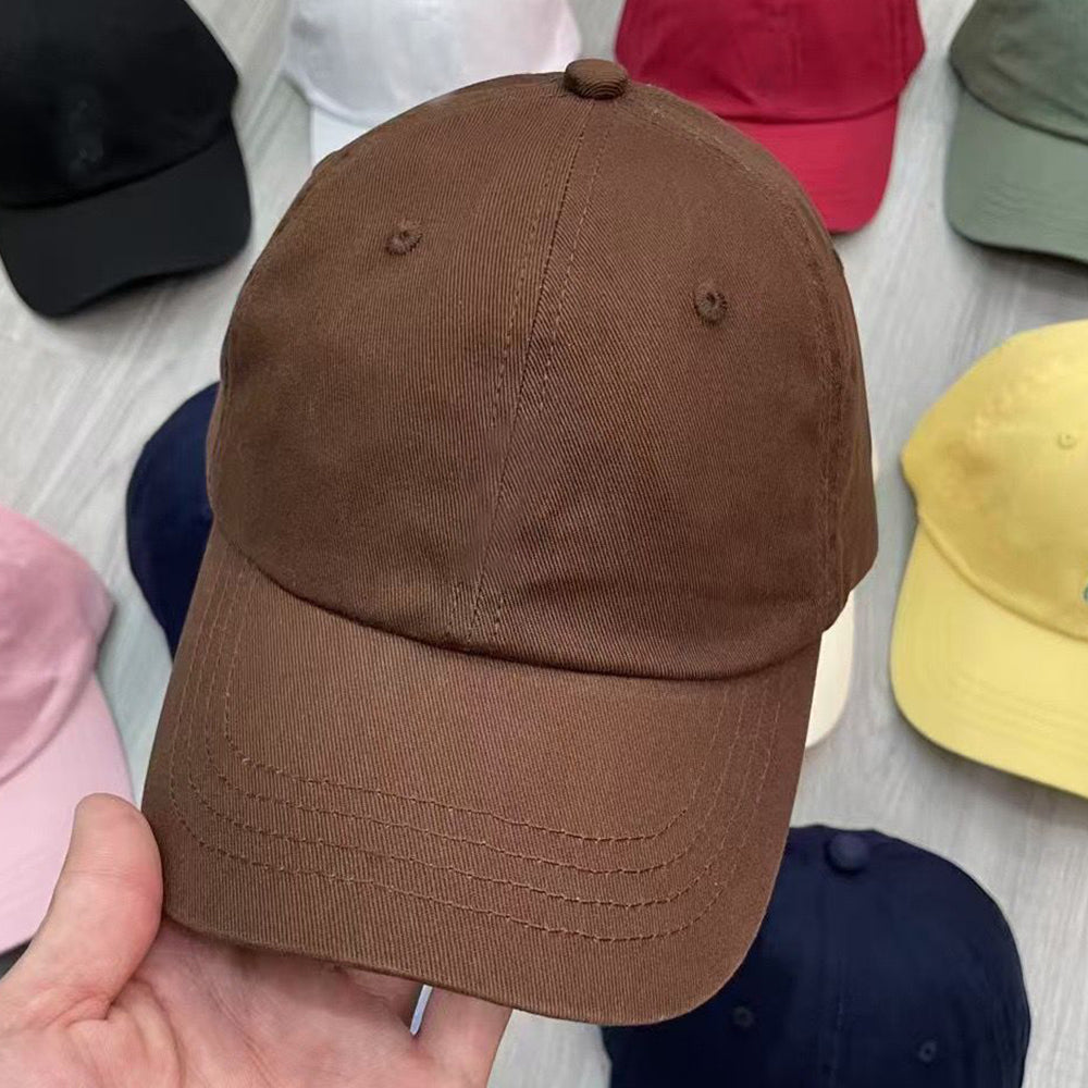 Men's and women's casual Joker embroidered baseball cap visor
