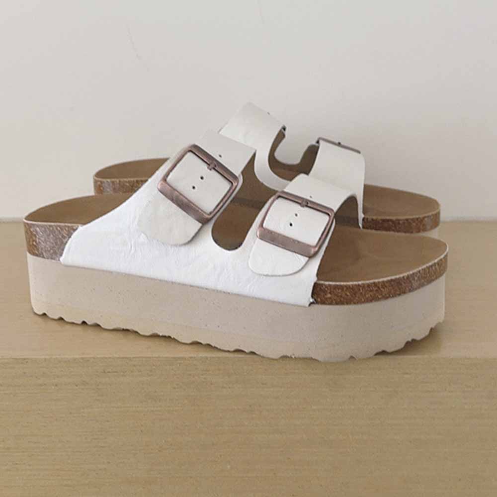2026 new leisure platform heightening sandals and slippers have a shoe box