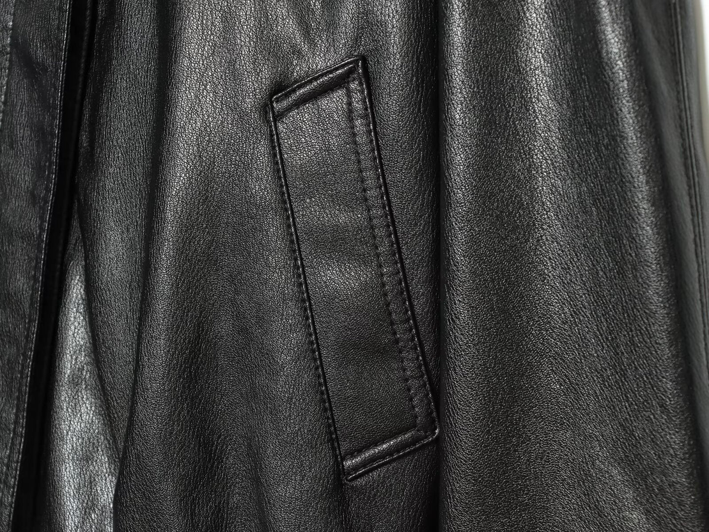 Women's casual versatile imitation leather jacket Coat