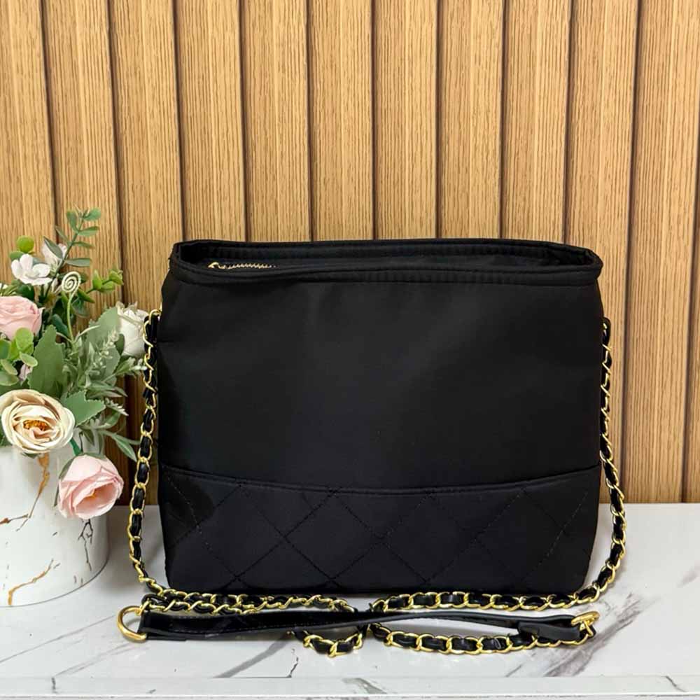 Women's new zipper square chain bag