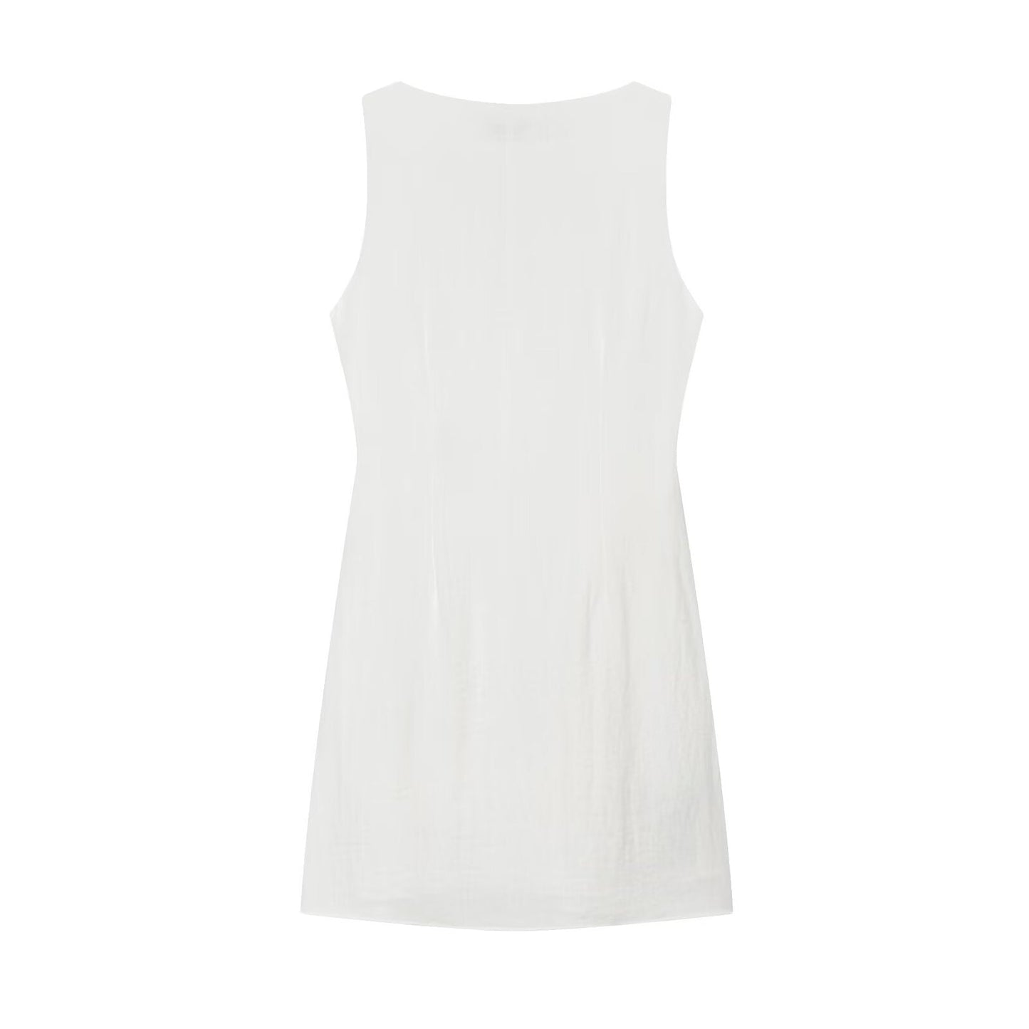 2026 Women's Sleeveless Waist-Tied Dress