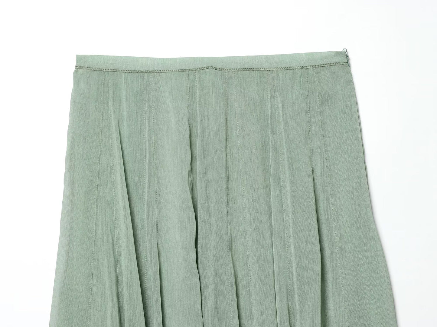 2026 Women's casual draped MIDI skirt